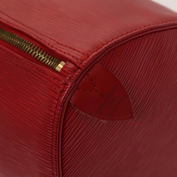 LOUIS VUITTON Epi Keepall 45 Boston Bag Red - Picture 12 of 16